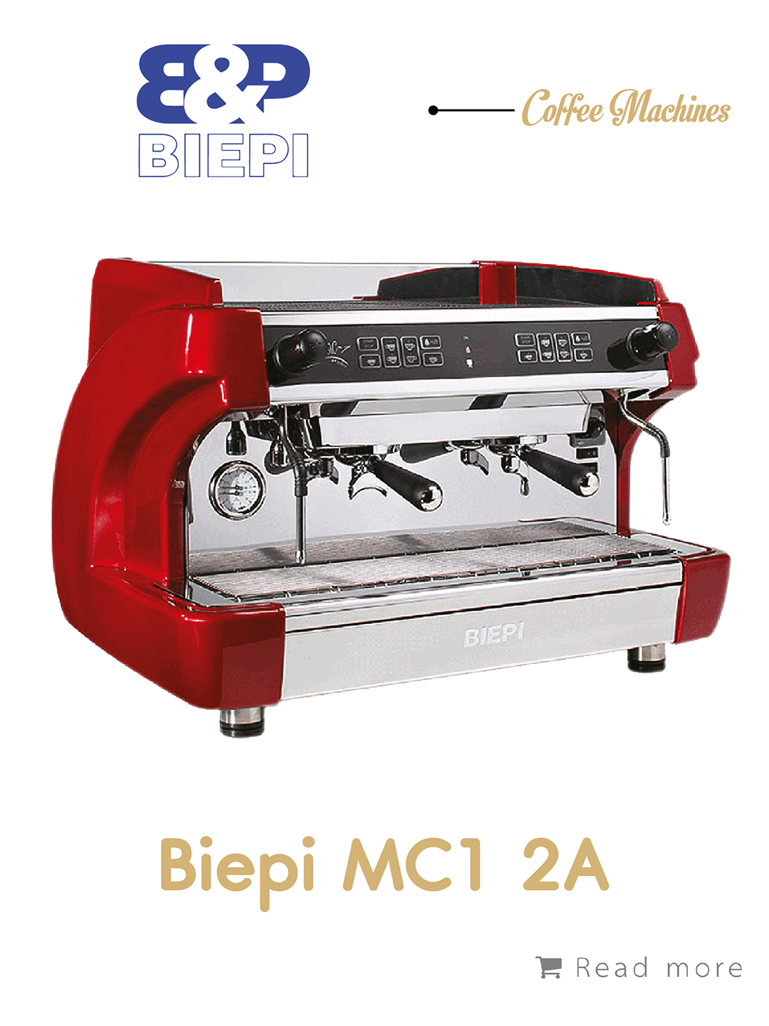 เครื่องชงกาแฟ Biepi Mcl 2A