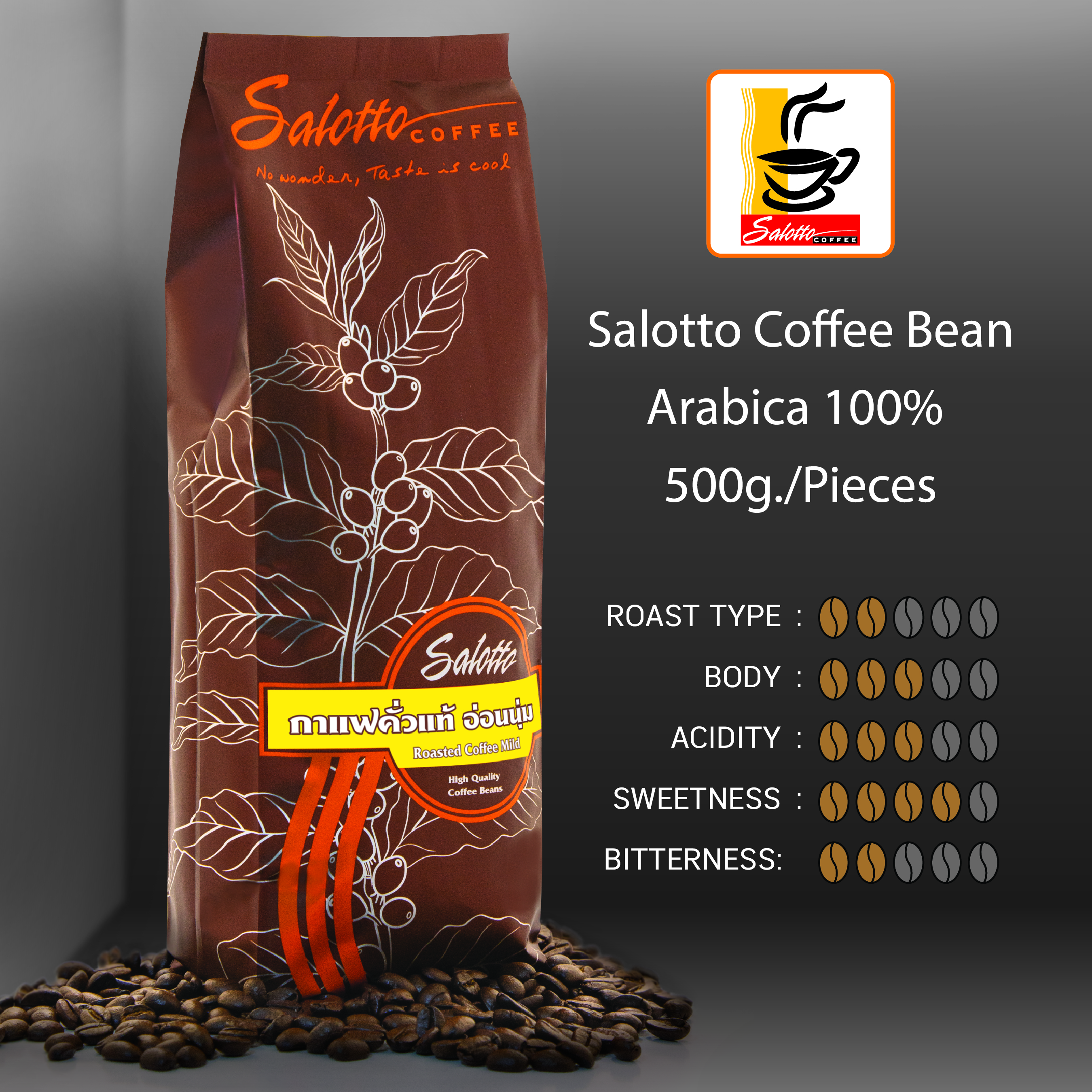 Salotto Coffee Bean Arabica 100%